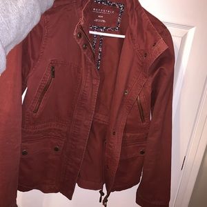 Rust colored jacket